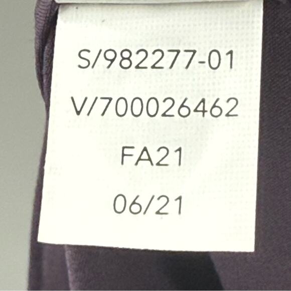 Athleta Grace Wrap Skirt in Deep Crocus Violet Balletcare Midi Skirt Size Small - Picture 13 of 13